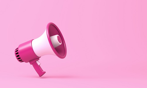 pink megaphone