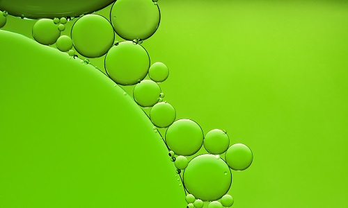 green bubbles